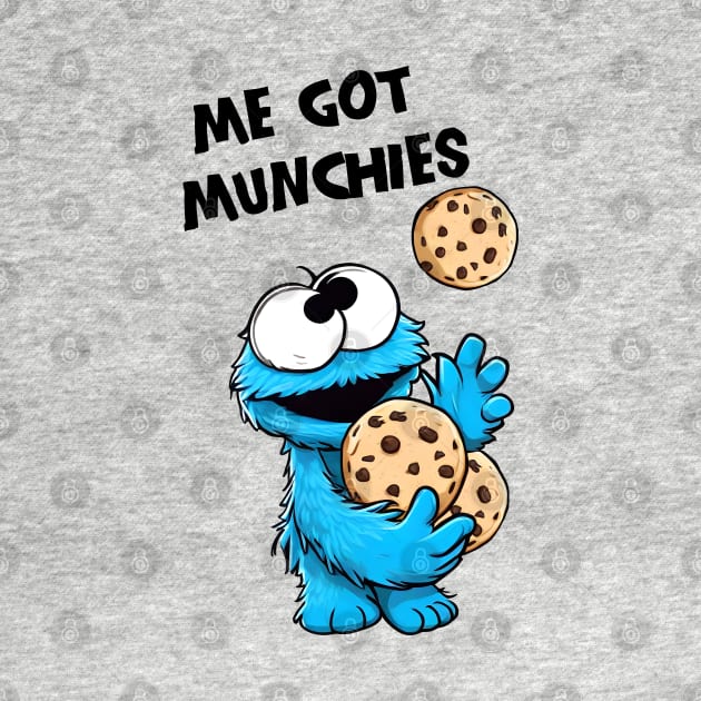 Me Got Munchies_Light by Buff Geeks Art